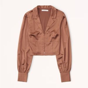 NWT Abercrombie satin top